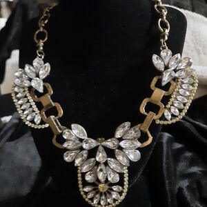 Elegant Gold and Silver Necklace